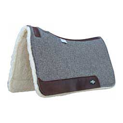 Deluxe 100% Wool Horse Saddle Pad Gray - Item # 47837