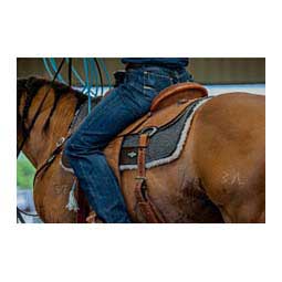 Deluxe 100% Wool Horse Saddle Pad Gray - Item # 47837
