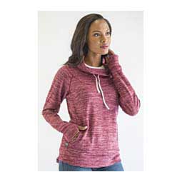 Tonopah Pullover Womens Sweatshirt Dark Red - Item # 47860