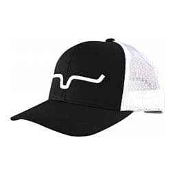 Kimes Ranch Weekly Trucker Hat Black/White - Item # 47870