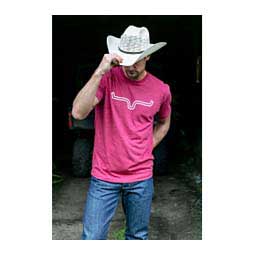 Kimes Ranch Mens Outlier Tee Cardinal - Item # 47873