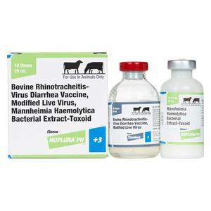 Nuplura PH + 3 Cattle Vaccine 10 dose - Item # 47886