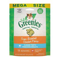Greenies Dental Treats for Cats Oven Roasted Chicken - Item # 47890
