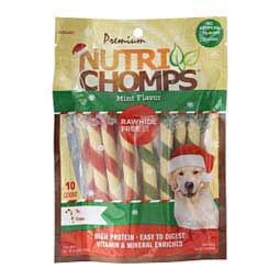 Nutri Chomps Mini Twist Dog Treats 10 ct - Item # 47911