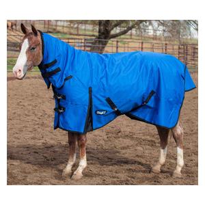 Tough1 Heavy Weight Full Neck Turnout Horse Blanket Royal Blue - Item # 47914