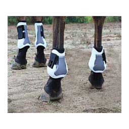 Pro Performance Show Horse Jump Boots White - Item # 47929