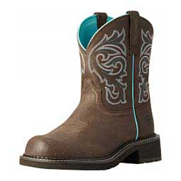 Fatbaby Heritage Mazy 8" Cowgirl Boots Java - Item # 47956