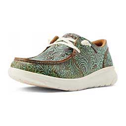 Hilo Womens Shoes Turquoise Floral - Item # 47958