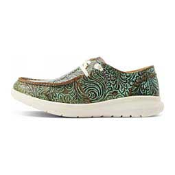 Hilo Womens Shoes Turquoise Floral - Item # 47958