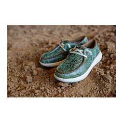 Hilo Womens Shoes Turquoise Floral - Item # 47958