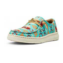 Hilo Womens Shoes Turquoise/Saddle Blanket - Item # 47958C