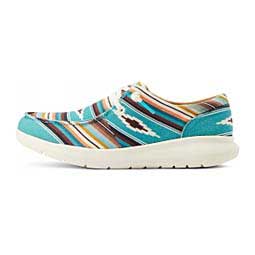 Hilo Womens Shoes Turquoise Serape - Item # 47958