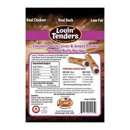 Lovin Tenders Stuffed Rolls Dog Chews 10 pack - Item # 48023
