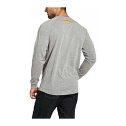 Rebar Long Sleeve Mens T-Shirt Heather Gray - Item # 48027