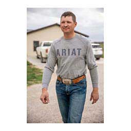 Rebar Long Sleeve Mens T-Shirt Heather Gray - Item # 48027