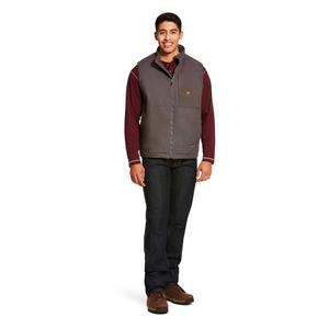 Rebar DuraCanvas Mens Vest Gray - Item # 48029