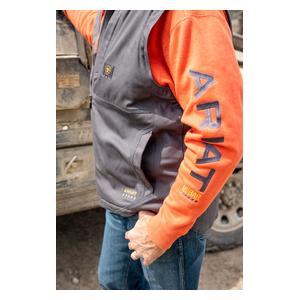 Rebar DuraCanvas Mens Vest Gray - Item # 48029