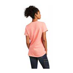 Rebar V-Neck Womens T-Shirt Summer Melon - Item # 48036