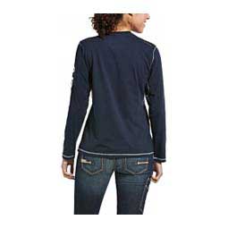 Rebar Long Sleeve Womens T-Shirt Navy - Item # 48038
