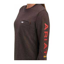 Rebar Long Sleeve Womens T-Shirt Baked Apple - Item # 48038