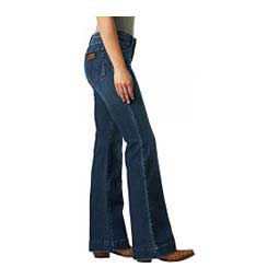 Sophia Mid-Rise Trouser Womens Jeans Blue - Item # 48052