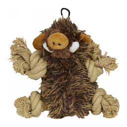 Ropers Plush Dog Toy Warthog (6.5''x 4.5''x 5.5'') - Item # 48060