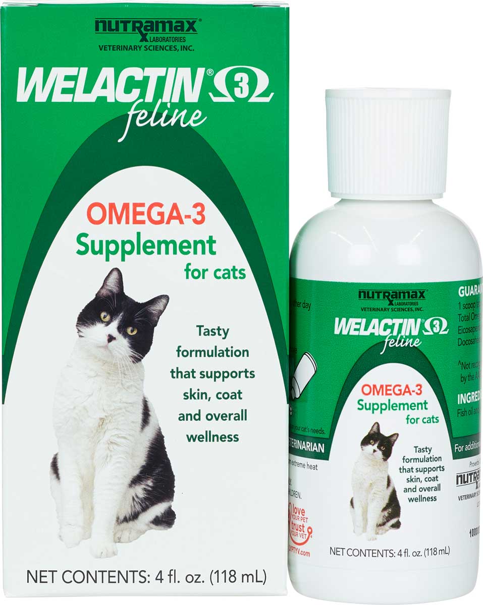 Valley Vet Welactin Omega-3 Feline Liquid Skin and Coat