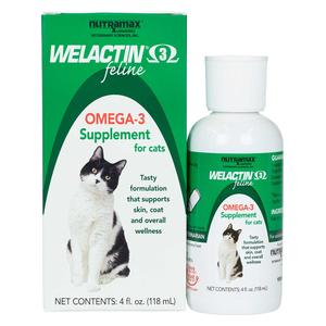 Welactin Omega-3 Feline Liquid Skin and Coat Supplement 4 oz - Item # 48064