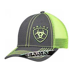 Mesh Youth Cap Gray/Lime Youth - Item # 48133