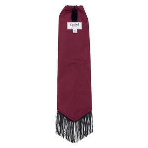 Horse Tail Bag with Fringe Burgundy - Item # 48140