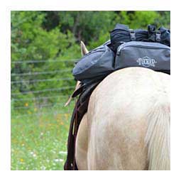 Tucker Day Tripper Cantle Bag Slate - Item # 48151