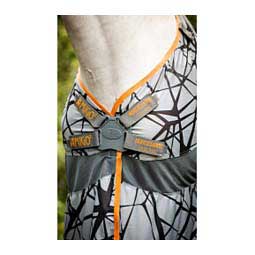 Amgio CamoFly Disc Front Horse Fly Sheet Camo Gray/Orange - Item # 48162