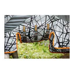 Amgio CamoFly Disc Front Horse Fly Sheet Camo Gray/Orange - Item # 48162
