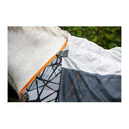 Amgio CamoFly Disc Front Horse Fly Sheet Camo Gray/Orange - Item # 48162