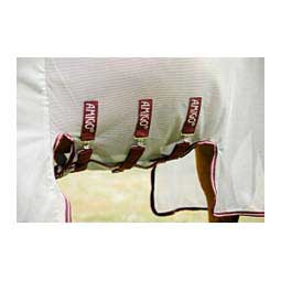 Amigo Bug Buster with No Fly Zone Horse Fly Sheet Silver/Burgundy - Item # 48163