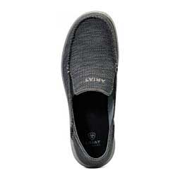Hilo 360 Canvas Slip-On Mens Shoes Heather Charcoal - Item # 48209