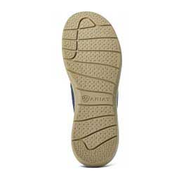 Hilo Canavas Stretch Laced-Up Mens Shoes Heather Blue - Item # 48210