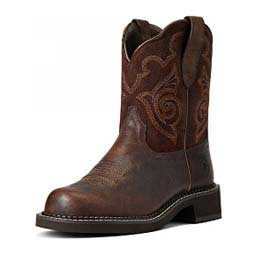 Fatbaby Heritage Tess 8" Cowgirl Boots Brown/Jamocha - Item # 48212