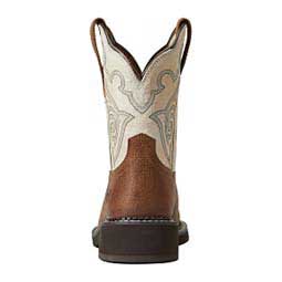 Fatbaby Heritage Tess 8-in Cowgirl Boots Tortuga/Cream - Item # 48212