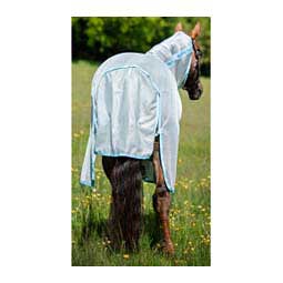 AmEco Bug Buster Horse Fly Sheet Silver/Sky Blue - Item # 48215