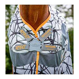 Amigo 3 in1 CamoFly Disc Front Horse Fly Sheet Camo Gray/Orange - Item # 48216