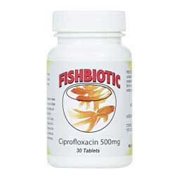 Fishbiotic Ciprofloxacin Tablets 500 mg 30 ct - Item # 48301