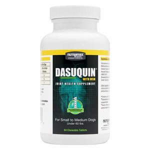 Dasuquin Joint Health Chewable Tablets with MSM for Dogs S/M up to 60 lbs (84 ct) - Item # 48312