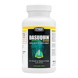 Dasuquin with MSM Chewable Tablets for Dogs S/M (up to 60 lbs) 84 ct - Item # 48312