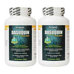 Dasuquin with MSM Chewable Tablets for Dogs S/M 2 ct multipack (300 total) - Item # 48320