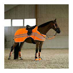Reflective Wrap Riding Horse Sheet Orange - Item # 48353