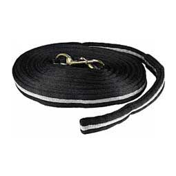 Soft Orbit Textile Lunge Line Black/Gray - Item # 48377