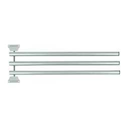 3-Piece Folding Horse Blanket Rack Silver - Item # 48389
