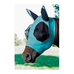 CoolAid Equine Lycra Fly Mask Turquoise - Item # 48392C