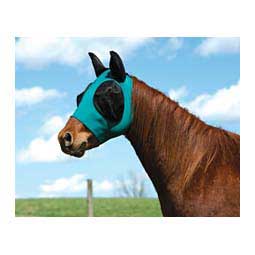CoolAid Equine Lycra Fly Mask Teal - Item # 48392C